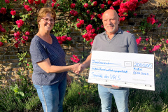Spendenübergabe Juni 2023 Krifteler Heimat- und Festwagengesellschaft e.V.
